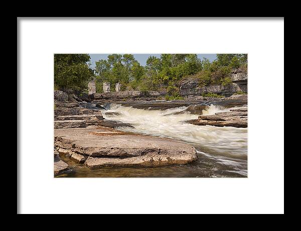 River Framed Print featuring the photograph Bonnechere River by Eunice Gibb