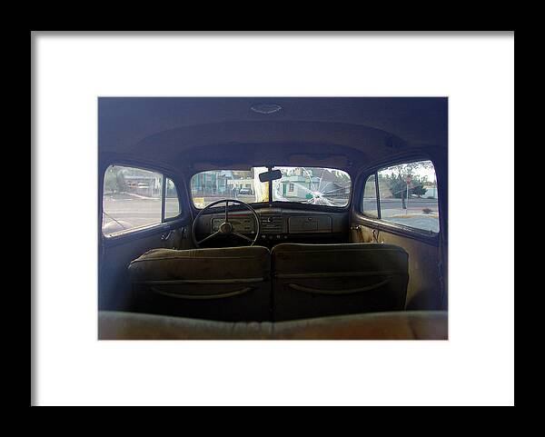 Classic Cars Framed Print featuring the photograph Bonnie and Clyde by Carol Milisen