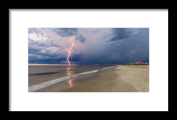 Beachclub Framed Print featuring the photograph Boom by Nick Noble
