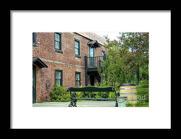 Boone Hall Plantation Framed Print featuring the photograph Boone Hall Cotton Gin by Bob Phillips