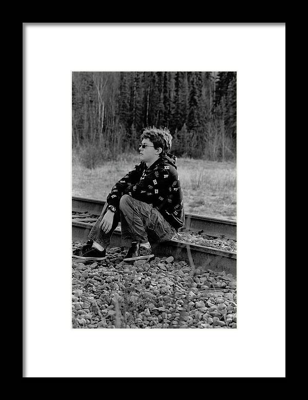Train Framed Print featuring the photograph Boredom by Tara Lynn