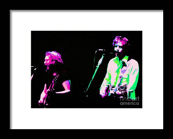 Music Framed Print featuring the photograph Grateful Dead - Born Cross Eyed by Susan Carella