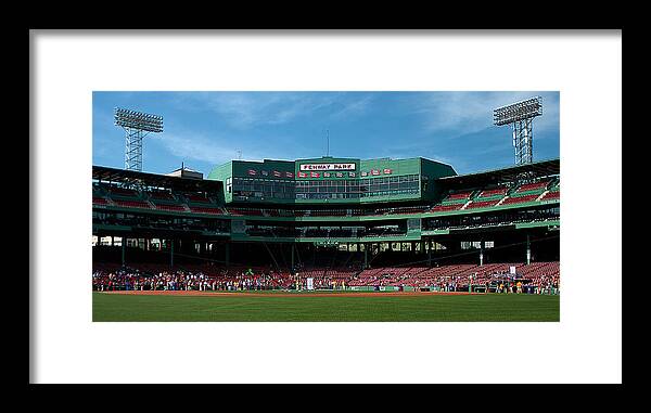 Red Sox Framed Print featuring the photograph Boston's Gem by Paul Mangold