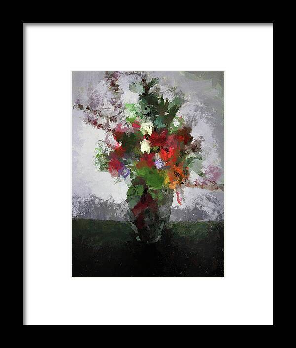 Cedric Hampton Framed Print featuring the photograph Bouquet Of Flowers by Cedric Hampton
