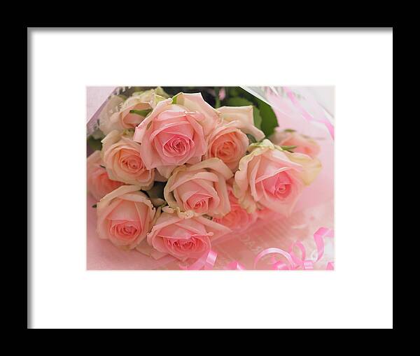 Rose Framed Print featuring the photograph Bouquet of Sweetness by Yuka Kato