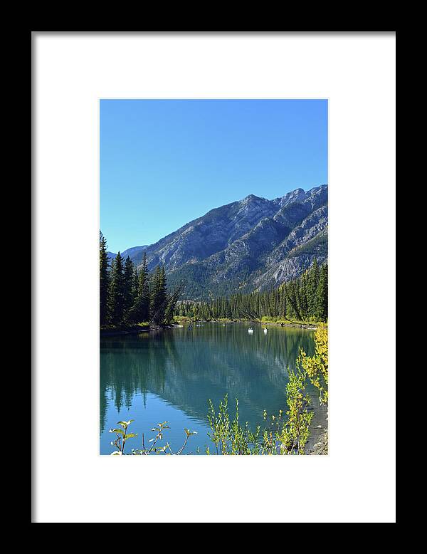 Bow River Framed Print featuring the photograph Bow River No. 2-1 by Sandy Taylor