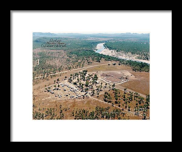 Vicki Ferrari Photography Framed Print featuring the photograph Bowen River Rodeo Australia by Vicki Ferrari