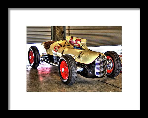 Indy 500 Framed Print featuring the photograph Bowes by Josh Williams