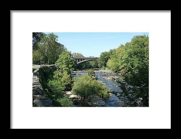 Washington Framed Print featuring the photograph Brandywine Creek, Wilmington #05446 by Raymond Magnani