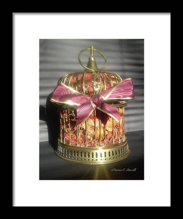 Buy Framed Print featuring the photograph Brass and Potpourri by Monica C Stovall