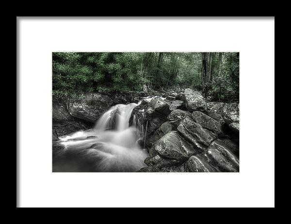 Tennessee Stream Framed Print featuring the photograph Breathe by Mike Eingle
