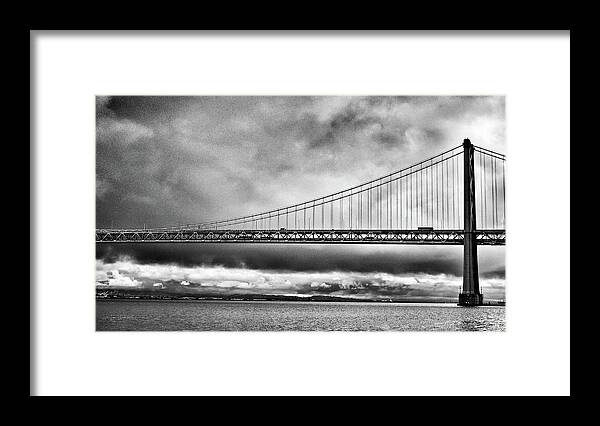 Bridge Framed Print featuring the photograph Bridge by Al Harden