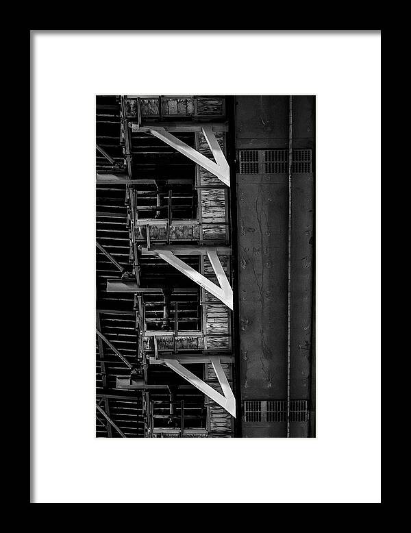 Transportation Framed Print featuring the photograph Bridge DNA by Denise Dube