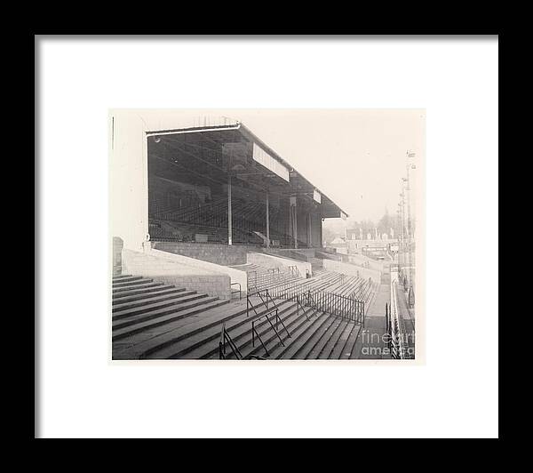  Framed Print featuring the photograph Bristol City - Ashton Gate - Williams Stand 1 - October 1964 by Legendary Football Grounds