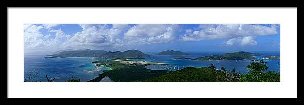 Bvi Framed Print featuring the photograph British Virgin Islands by Amanda Jones