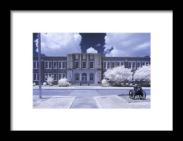 Bchs Framed Print featuring the photograph Brookland-Cayce HS-ir by Charles Hite