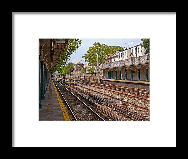 Subway Framed Print featuring the photograph Brooklyn Subway by Frank Winters