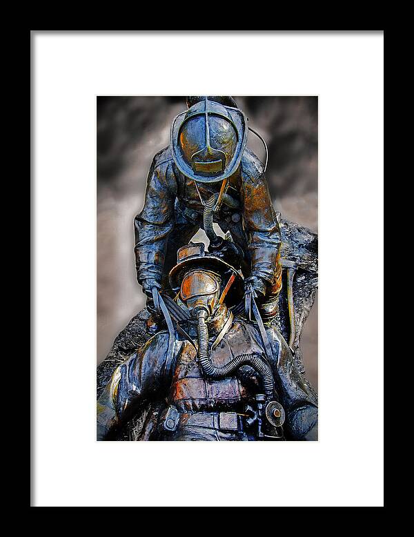 Brothers Ii Framed Print featuring the photograph Brothers II by Susan McMenamin
