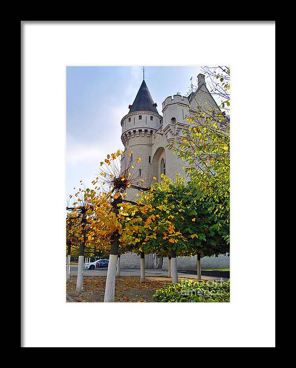 Brussels Framed Print featuring the photograph Brussels Fortress by Jost Houk