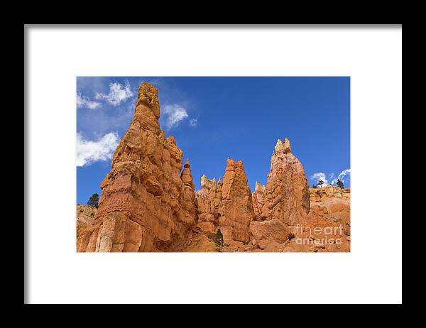 00559157 Framed Print featuring the photograph Bryce Canyon Hoodoos by Yva Momatiuk John Eastcontt