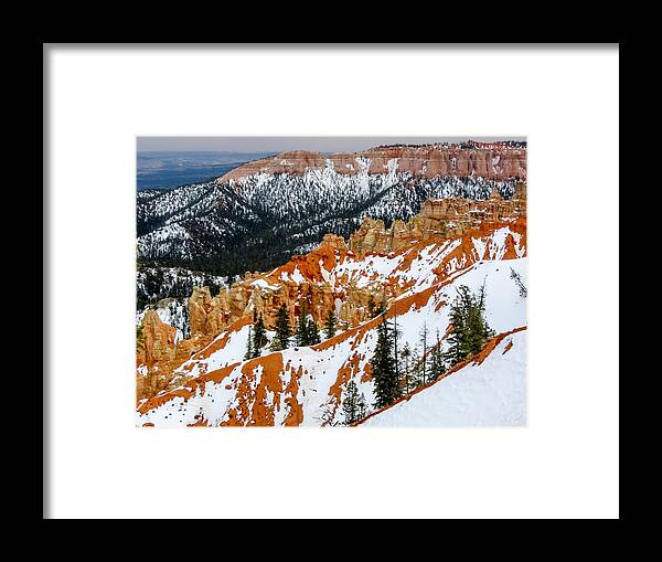 Bryce Canyon National Park Framed Print featuring the photograph Bryce Canyon Series #1 by Patti Deters