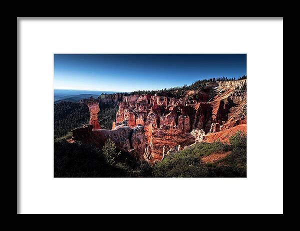 Framed Print featuring the photograph Bryce Canyon UT by Dean Ginther