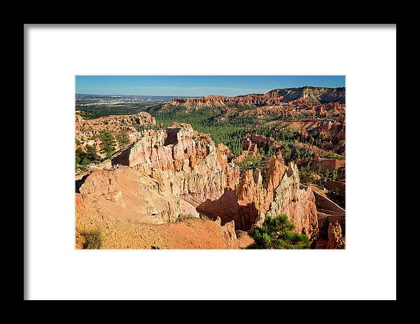 Nature Framed Print featuring the photograph Bryce Canyon XIX by Ricky Barnard