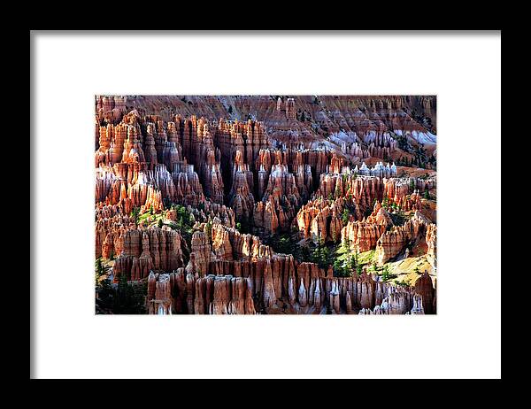 bryce Canyon National Park Framed Print featuring the photograph Bryce Point by Lana Trussell