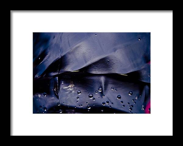Plastic Framed Print featuring the photograph Bubbles 01 by Grebo Gray