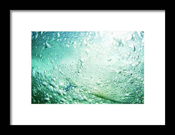 Surfing Framed Print featuring the photograph Bubbles by Nik West