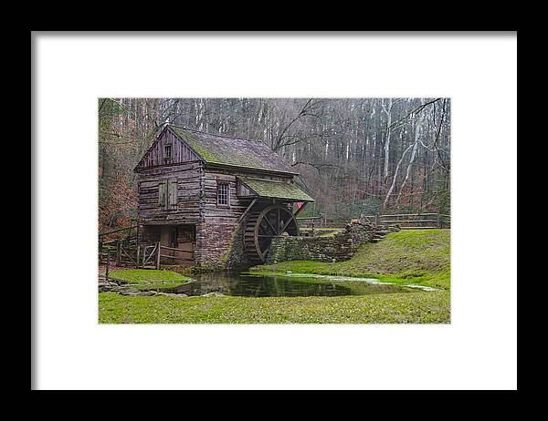 Bucks Framed Print featuring the photograph Bucks County - Cuttalossa Mill by Bill Cannon