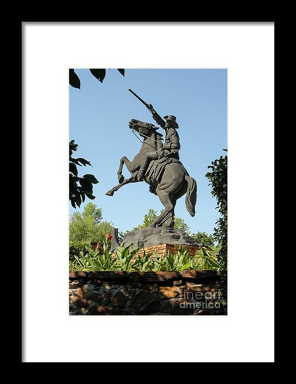 Oklahoma City Framed Print featuring the photograph Buffalo Bill by Bob Phillips