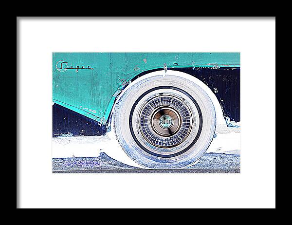 Old Buick Framed Print featuring the photograph Buick Super Coupe by Cathy Shiflett