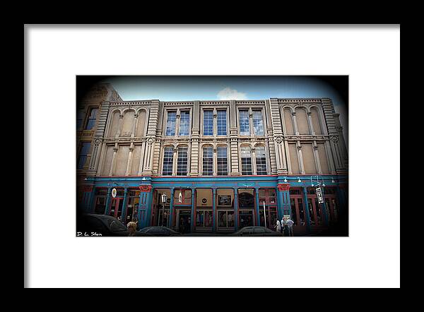 Building Framed Print featuring the photograph Building On The Strand by Dennis Stein