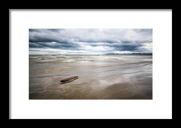 Beach Framed Print featuring the photograph Bull Island - Dublin, Ireland - Seascape photography by Giuseppe Milo
