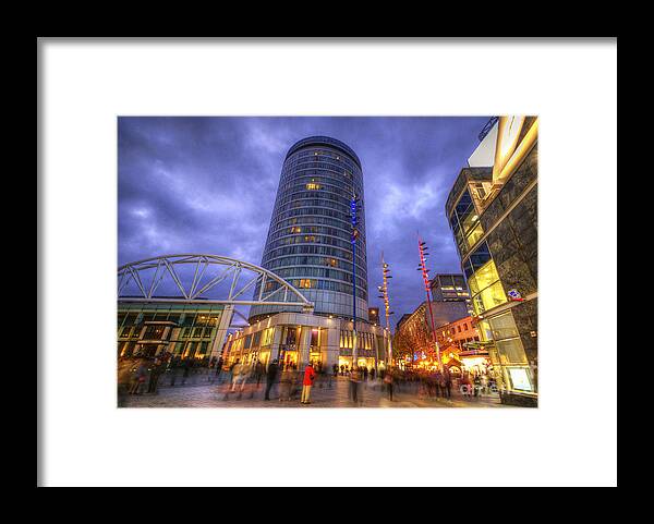 Art Framed Print featuring the photograph BullRing Centre by Yhun Suarez