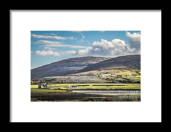Ireland Framed Print featuring the photograph Burren landscape by Juergen Klust