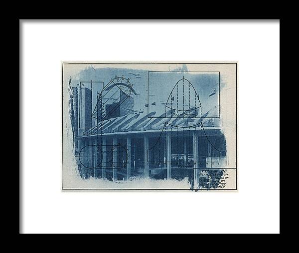 Blue Framed Print featuring the photograph Busch Stadium by Jane Linders