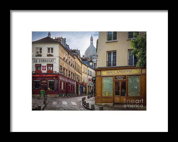 Europa Framed Print featuring the photograph Butte de Montmartre by Inge Johnsson