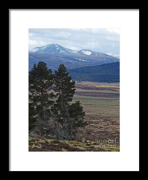 Bynack More Framed Print featuring the photograph Bynack More and Beag - Cairngorm Mountains by Phil Banks
