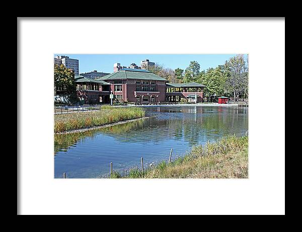 Lincoln Park Framed Print featuring the photograph Cafe Brauer by Ira Marcus