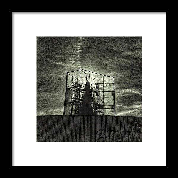 Rafarivas Framed Print featuring the photograph Cage
#blackandwhite by Rafa Rivas