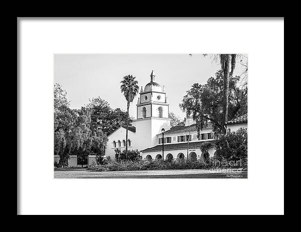 American Framed Print featuring the photograph Cal State University Channel Islands Bell Tower by University Icons
