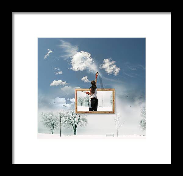 Califonia Dreaming Framed Print featuring the photograph Califonia Dreaming by John Poon