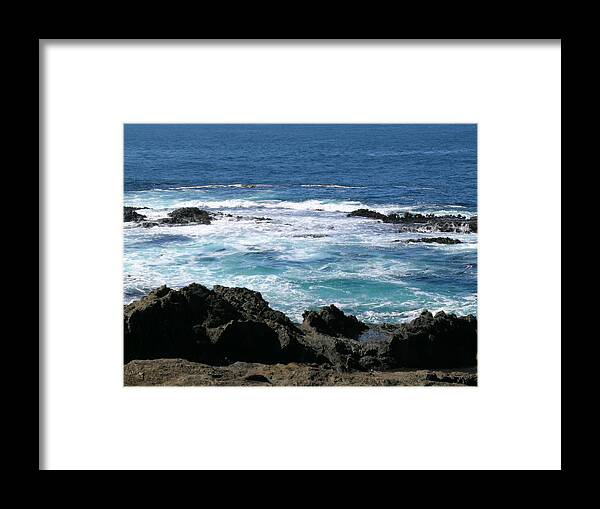 California Coast Framed Print featuring the photograph California Coast by Sandy Taylor