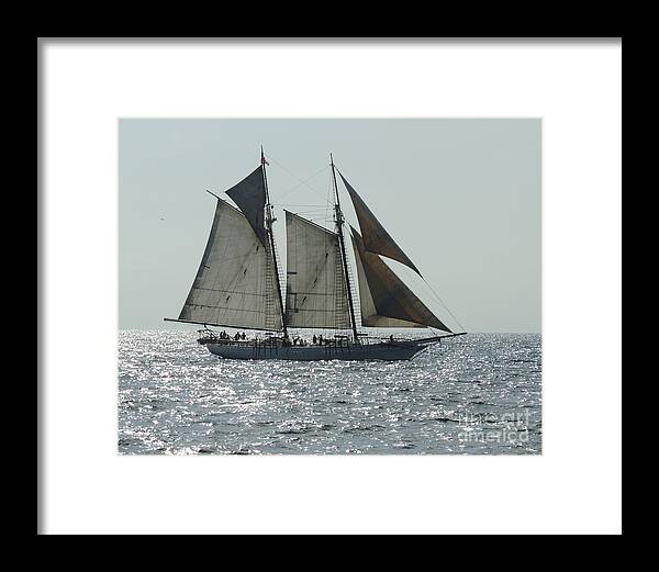 Sailing Framed Print featuring the photograph California Dreaming 1 by Chris Walter