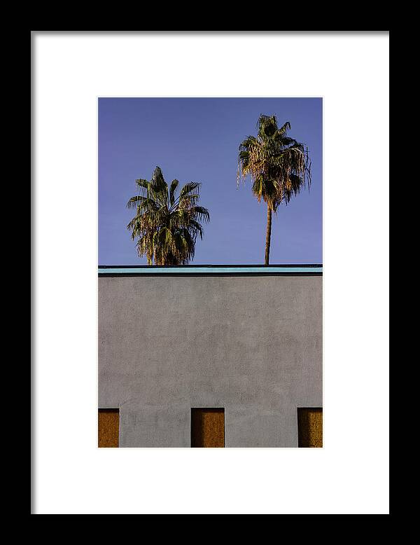 California Framed Print featuring the photograph California Rooftop by Deborah Hughes