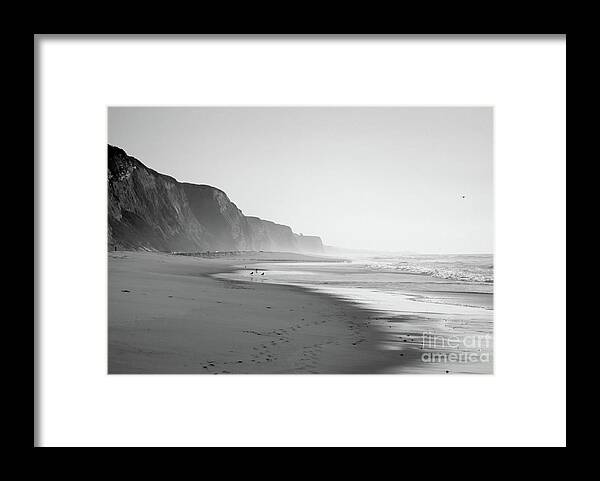 California Framed Print featuring the photograph California Shoreline by Kimberly Blom-Roemer