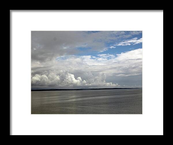 Ocean Sea Framed Print featuring the photograph Calm Sea by Paul Ross