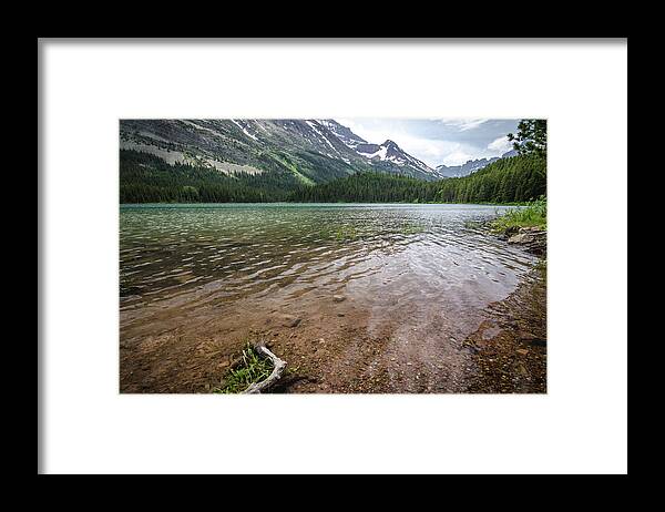 Glacier Framed Print featuring the photograph Calm Waters by Margaret Pitcher